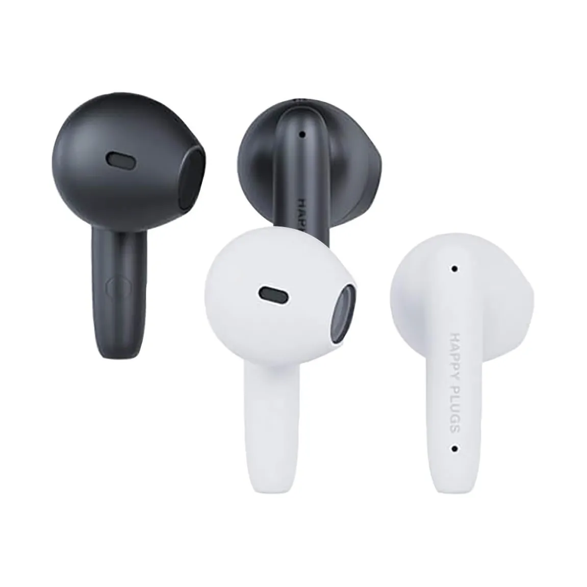 Hörlurar Happy Plugs Joy Lite Svart