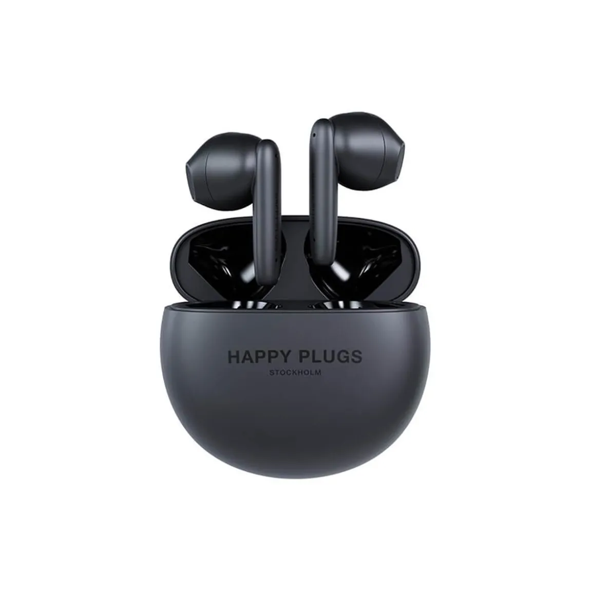 Hörlurar Happy Plugs Joy Lite Svart