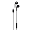 Hörlurar Happy Plugs USB-C Trådbunden Svart