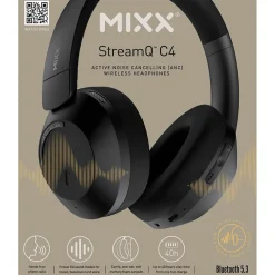 Hörlurar Mixx Over-Ear Trådlös C4 Svart
