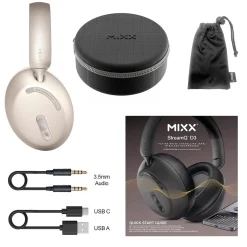 Hörlurar Mixx Over-Ear Trådlös StreamQ D3 ANC Sand