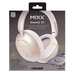 Hörlurar Mixx Over-Ear Trådlös StreamQ D3 ANC Sand