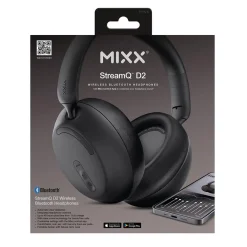 Hörlurar Mixx Over-Ear Trådlös StreamQ D2 Svart