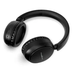 Hörlurar Nedis Trådlösa Over-Ear Svart
