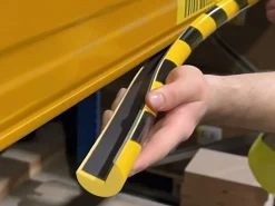 Hörnskydd Durable Magnetisk C25R Gul/Svart