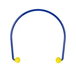 Hörselpropp 3M EarCaps Med bygel Blå/Gul