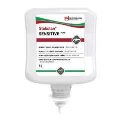 Hudkräm SCJ Professional Stokolan Sensitive Pure Oparf 1L