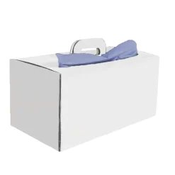 Industrirulle InduWipe Bragbox 3-lg Recycled Blå 420x380 mm