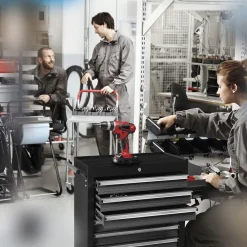 Industrirulle Katrin XL Plus 2-lg Blå 260mm x 344m