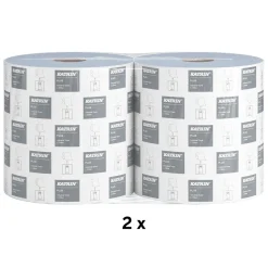 Industrirulle Katrin XL Plus 2-lg Blå 260mm x 344m
