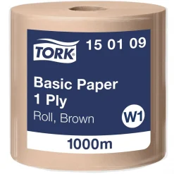 Industrirulle Tork W1 Basic 1-lg Brun 330mm x 1000m