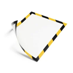 Inforam Durable Duraframe Mag Security Gul/Svart A4