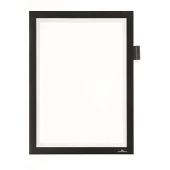 Inforam Duraframe Magnetic Note - anteckna direkt på A4 arket Svart A4