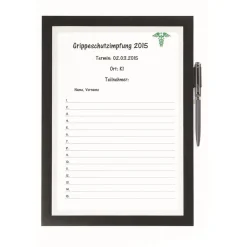 Inforam Duraframe Note Svart A4
