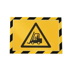 Inforam Duraframe Självhäftande Security Gul/Svart A4
