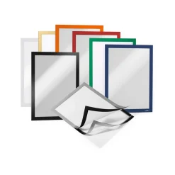 Inforam Duraframe Självhäftande Svart A4