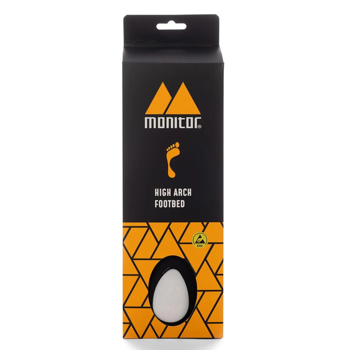 Inläggssula Monitor Optimus High Insole Svart 35-36