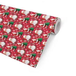 Julpapper Santa Day 57cm x 154m