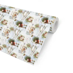 Julpapper White Christmas 100cm 8kg