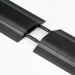 Kabelkanal D-LINE Golv PVC Pro Svart 1,8m
