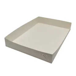 Kageask Nr 6 Smörrebrödask Vit 445x320x65 mm