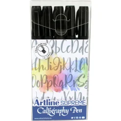 Kalligrafipenna Artline Supreme Svart 1-5mm