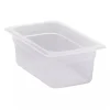 Kantin PP GN 1/4-100 Klar 265x162x100mm 2,7L