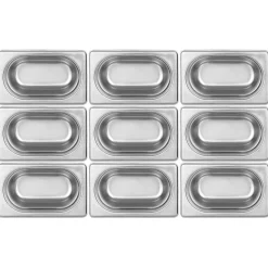 Kantin Rostfri GN 1/9-100 176x108x100mm 1L