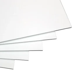 Kapaskiva 3mm Vit 50x70cm