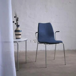 Karmstol inoff Knuff Helklädd Beige/Svart