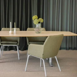 Karmstol inoff Solo Helklädd Beige/Svart