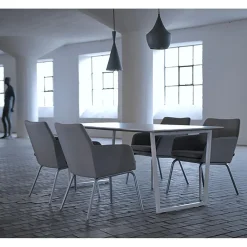 Karmstol inoff Solo Helklädd Beige/Svart