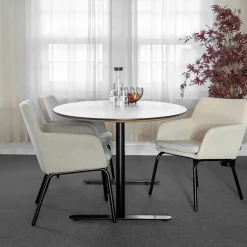Karmstol inoff Solo Helklädd Beige/Svart