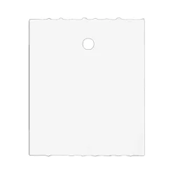 Kartongetikett Med Hål 30x36mm