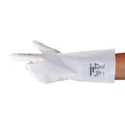 Kemskyddshandske AlphaTec Barrier 02-100 Vit 6