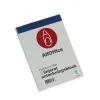 Klammerblock AllOffice Linjerat A7 60g