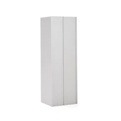 Klädskåp Click 1-dörr x 2 modul Mörkgrå 1800x600x500mm