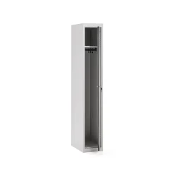 Klädskåp Click 1-dörr x 1 modul Mörkgrå 1800x300x500mm