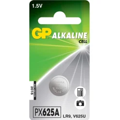 Knappcellsbatteri GP Alkaline LR9/PX625A 1,5V