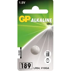 Knappcellsbatteri GP Ultra + Alkaline LR54/LR1130 1,5V