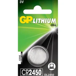 Knappcellsbatteri GP Ultra + Lithium CR2450 3V