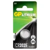 Knappcellsbatteri GP Ultra + Lithium CR2025 3V