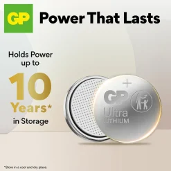Knappcellsbatteri GP Ultra Lithium CR2025 3V
