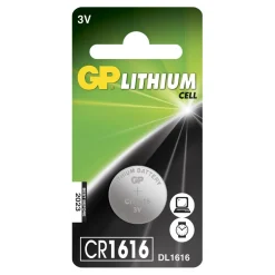 Knappcellsbatteri GP Ultra + Lithium CR1616 3V