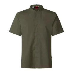 Kockskjorta Segers 1097 Unisex Olivgrön XXS