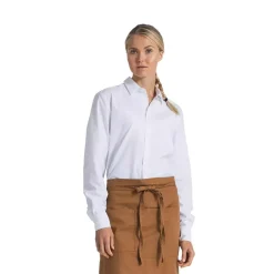 Kockskjorta Segers 1013 Unisex Vit XXS