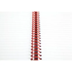 Kollegieblock Oxford Black n' Red PP Linjerat 70 Blad Svart A5 90g