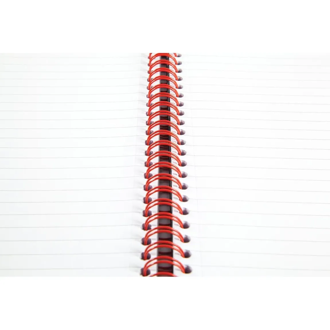 Kollegieblock Oxford Black n' Red PP Linjerat 70 Blad Svart A5 90g