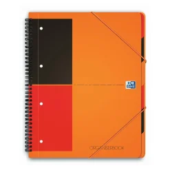Kollegieblock Oxford Organiser Linjerat 80 Blad A4+ 80g