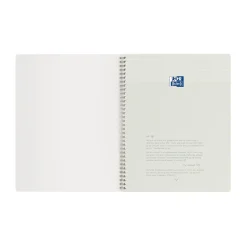 Kollegieblock Oxford Origins Rutat 70 Blad Svart A4+ 90g